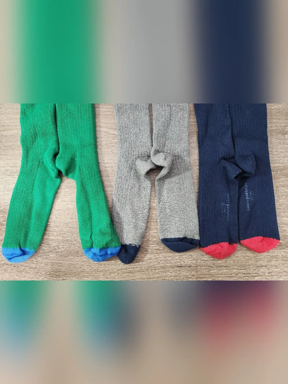 Vineyard Vines Multicolor Socks - Lot Of 3